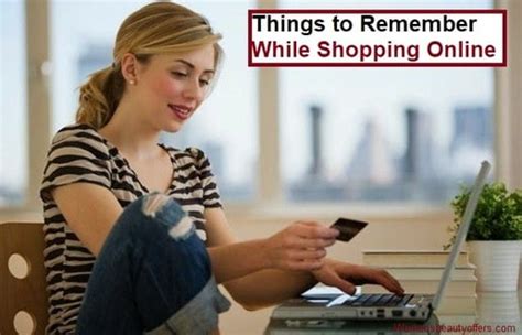 things to remember online shopping.